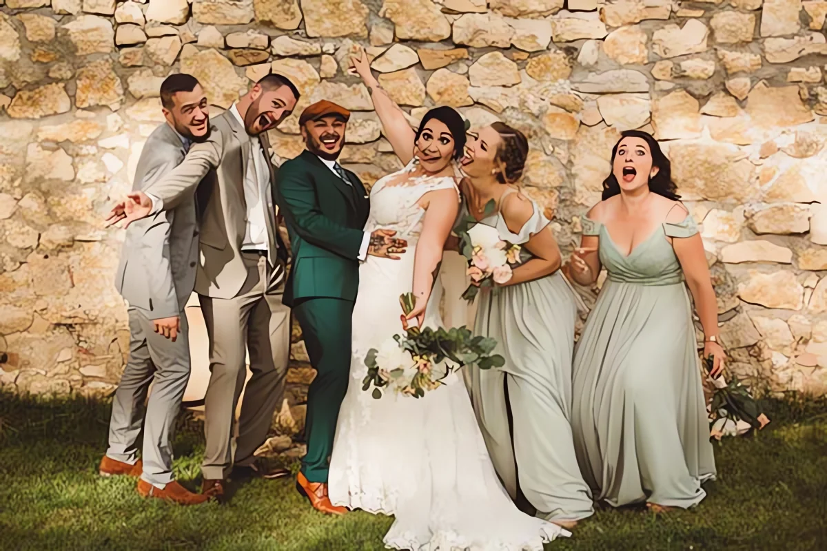 mariage décontracté intime Berry