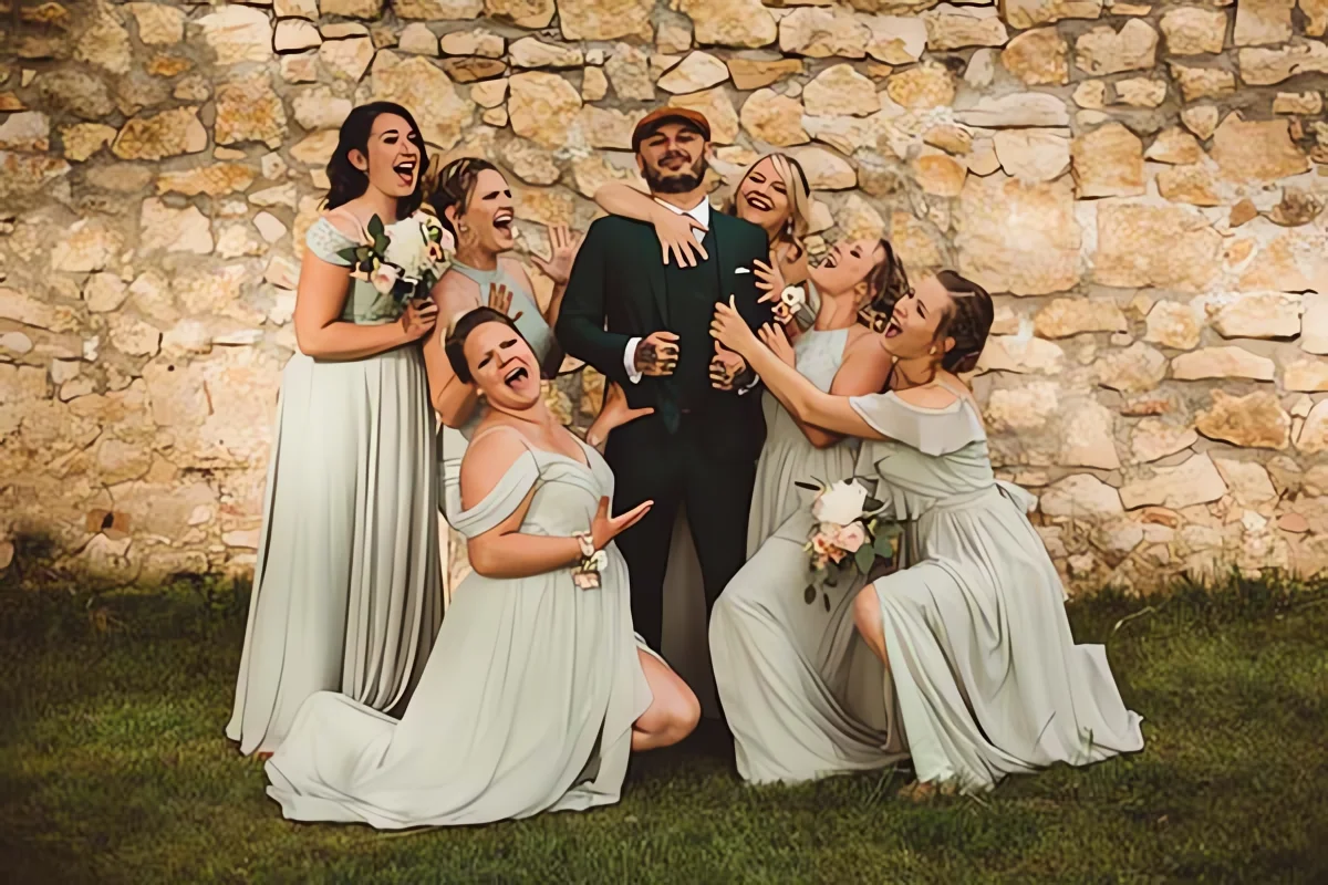 mariage décontracté intime Berry