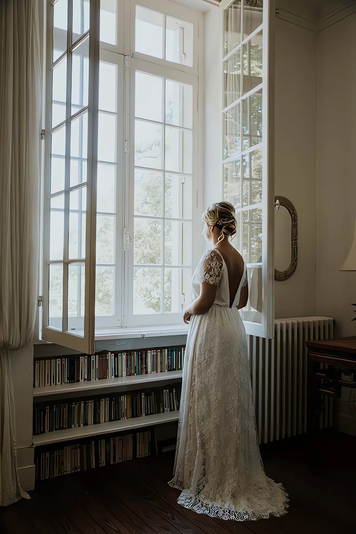 mariage simple bucolique Aquitaine