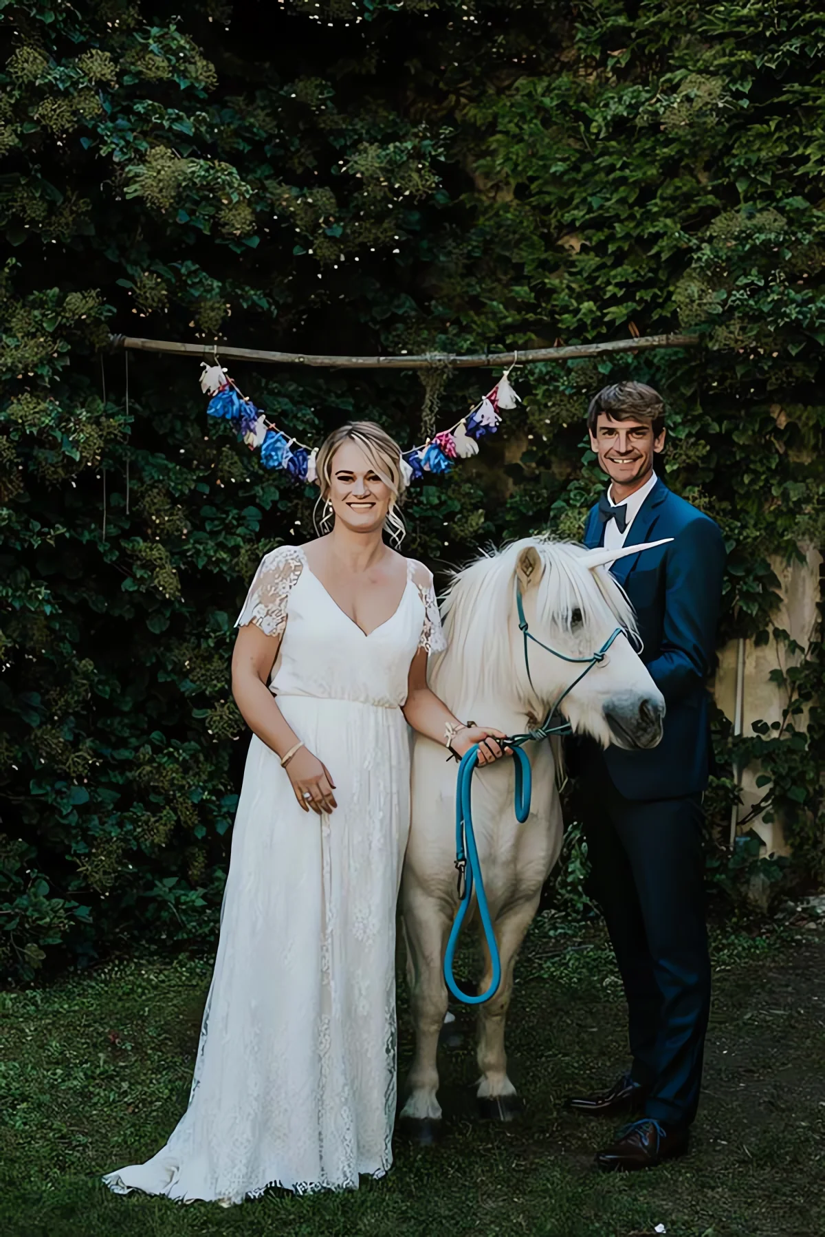 mariage simple bucolique Aquitaine