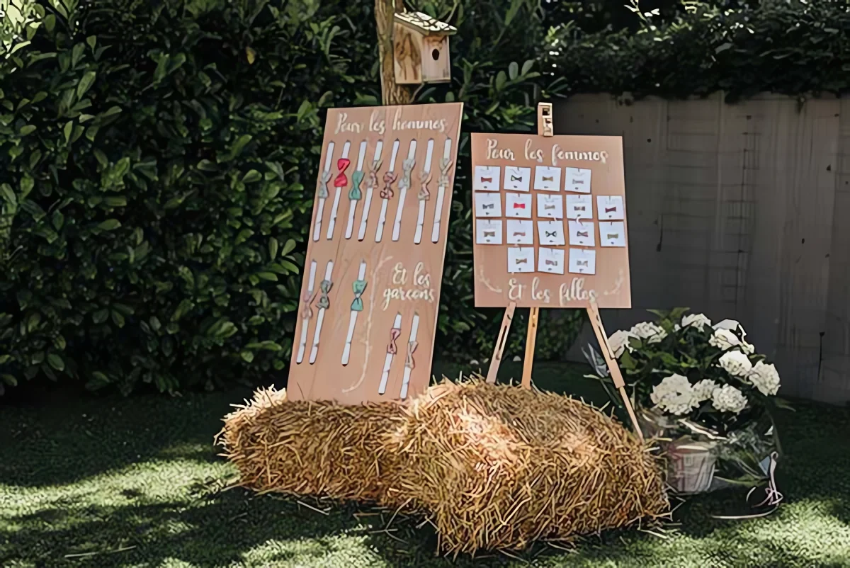 mariage cool champêtre petit prix