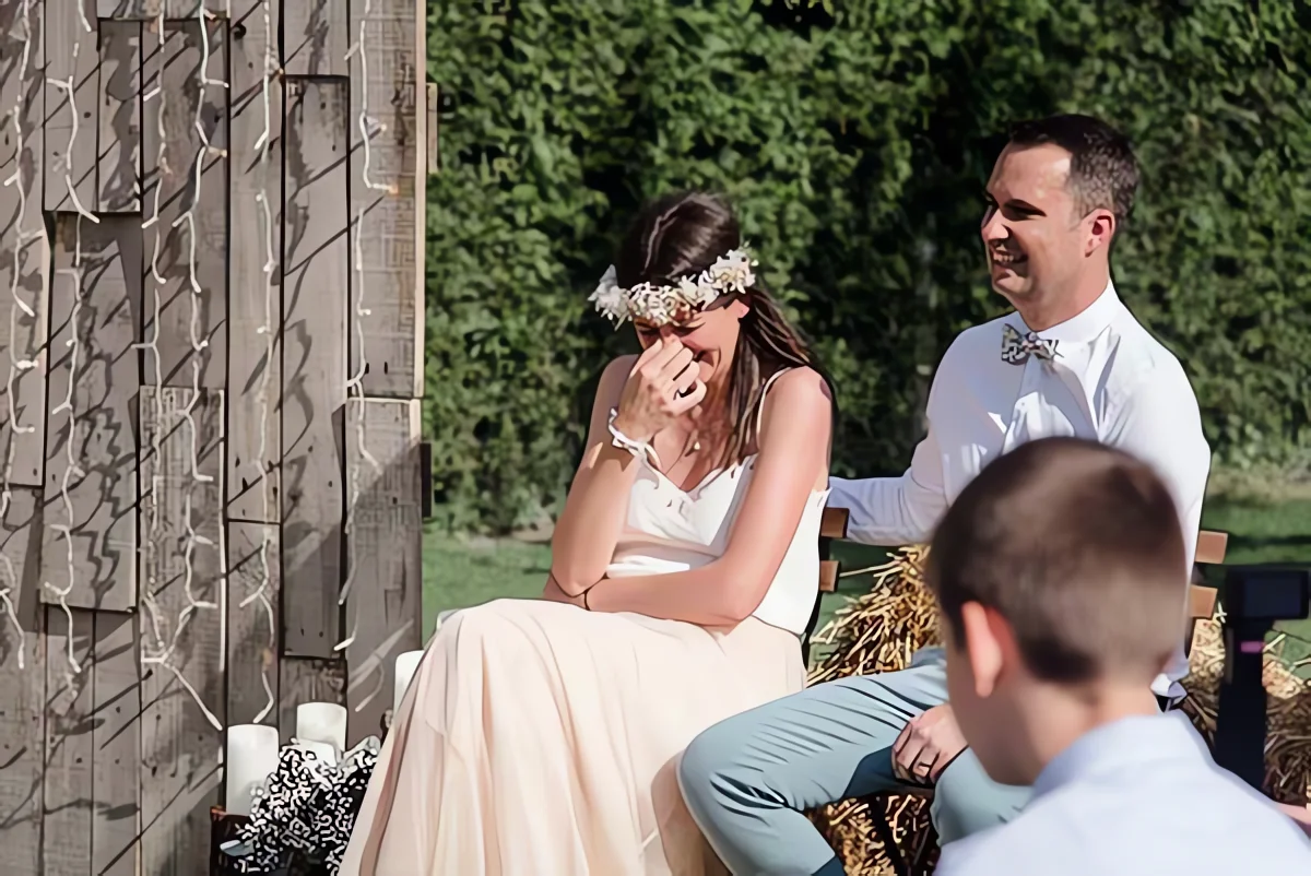 mariage cool champêtre petit prix