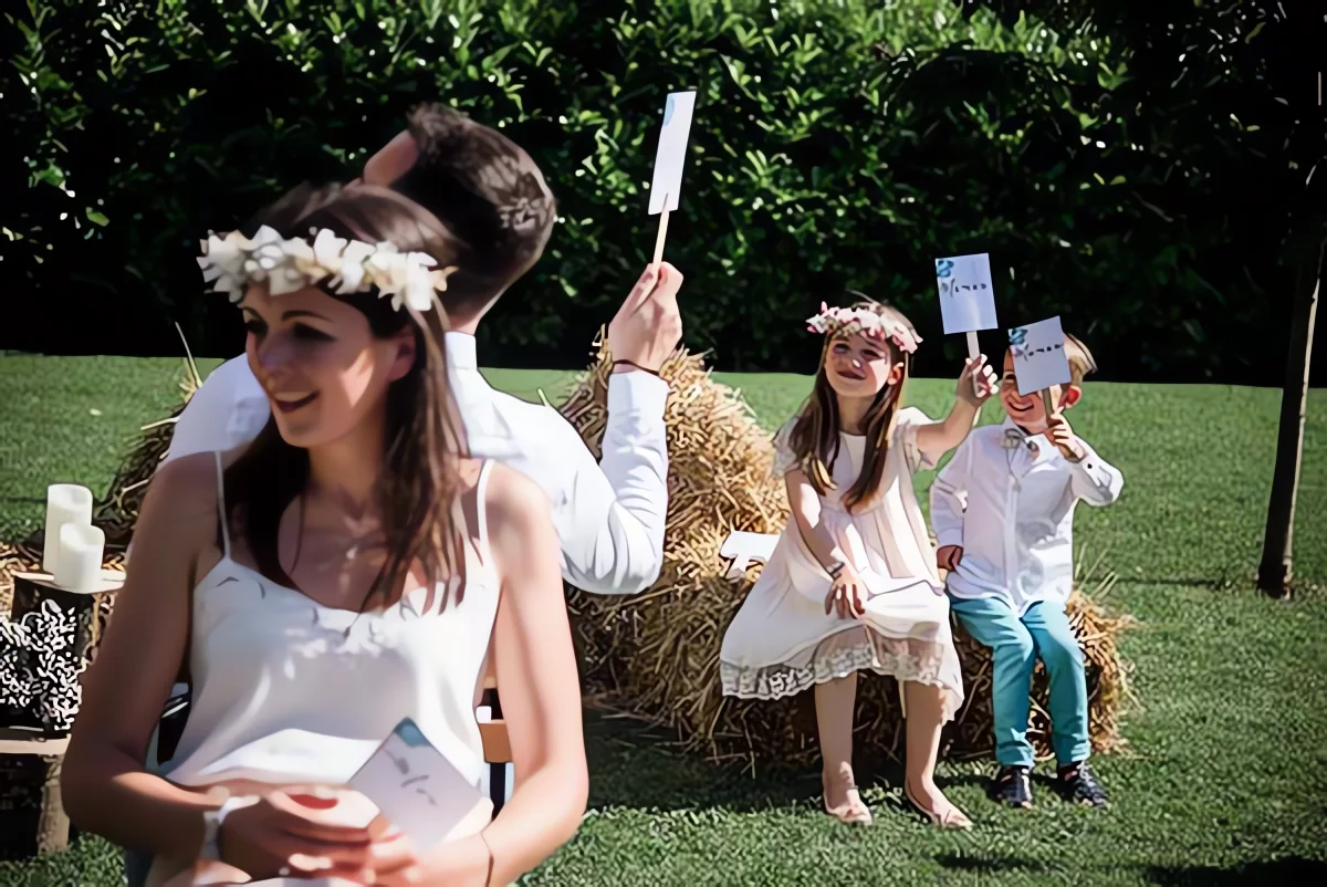 mariage cool champêtre petit prix