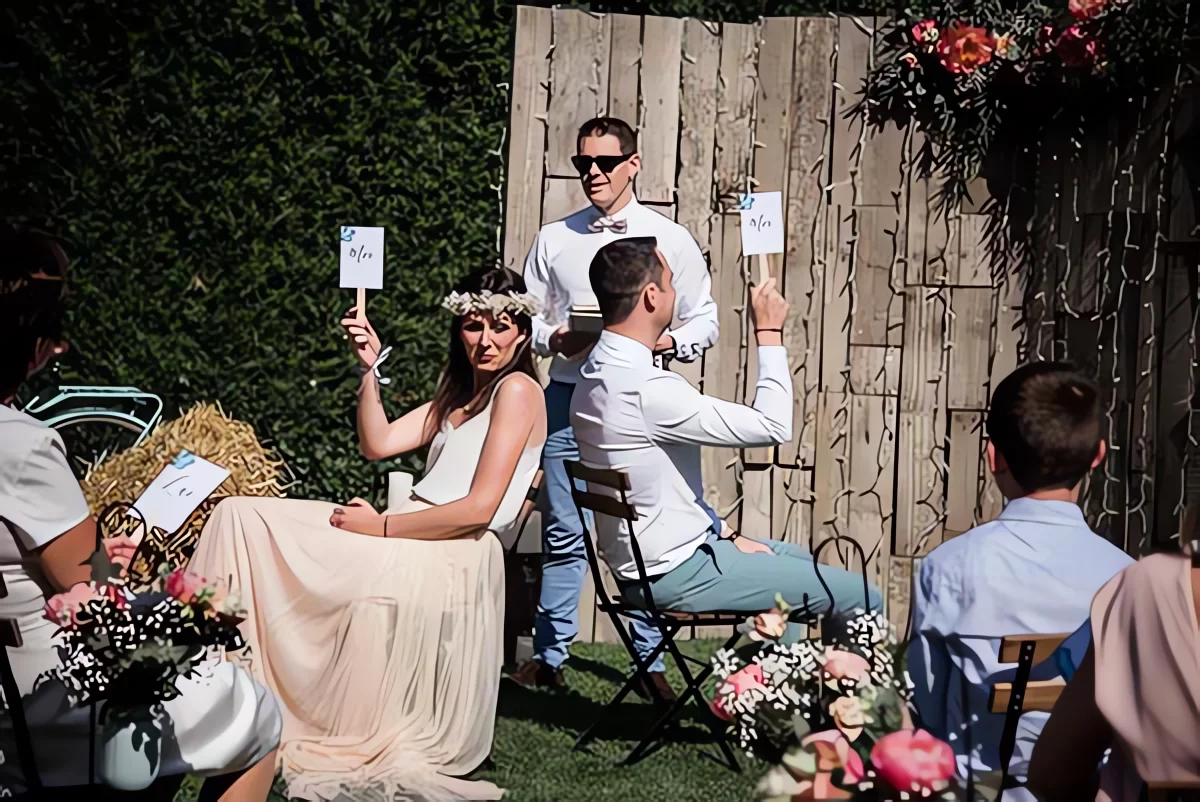 mariage cool champêtre petit prix