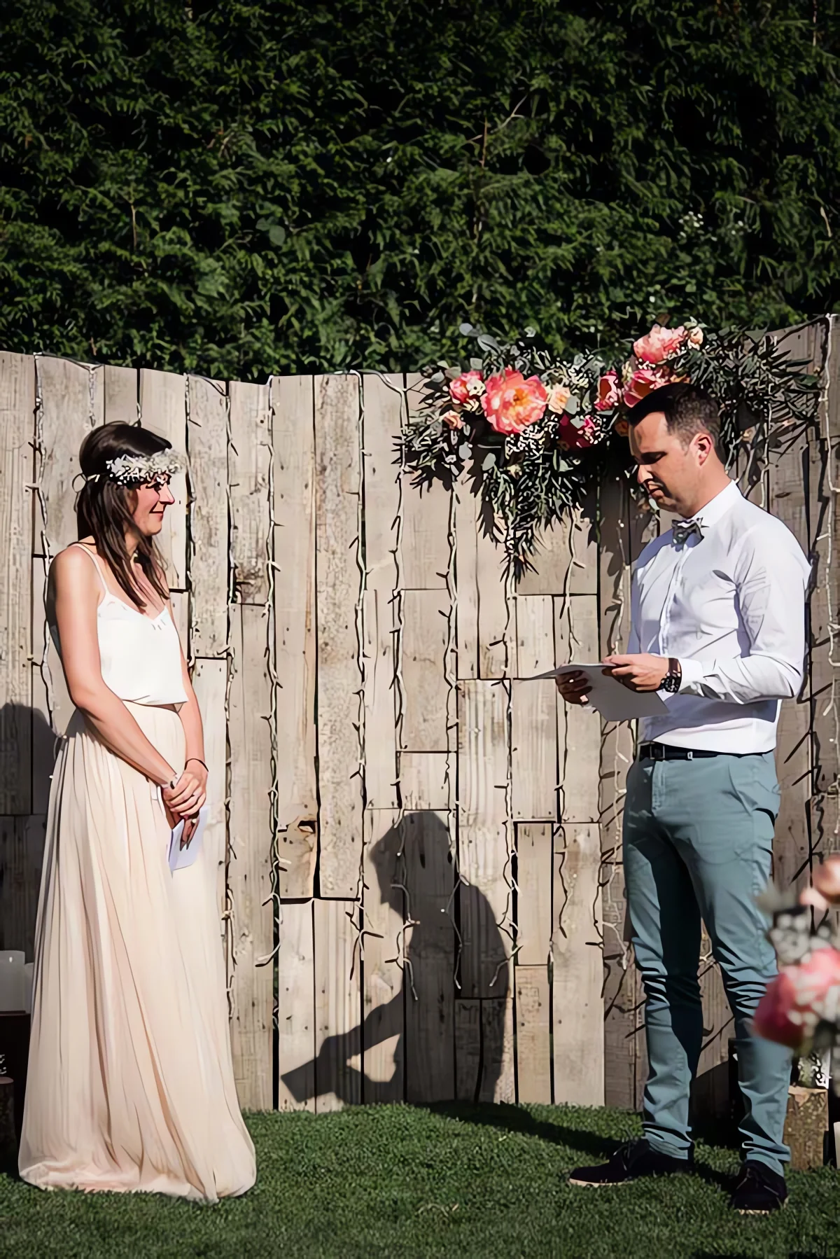 mariage cool champêtre petit prix
