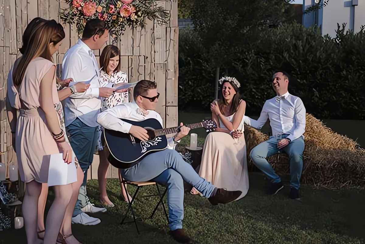 mariage cool champêtre petit prix