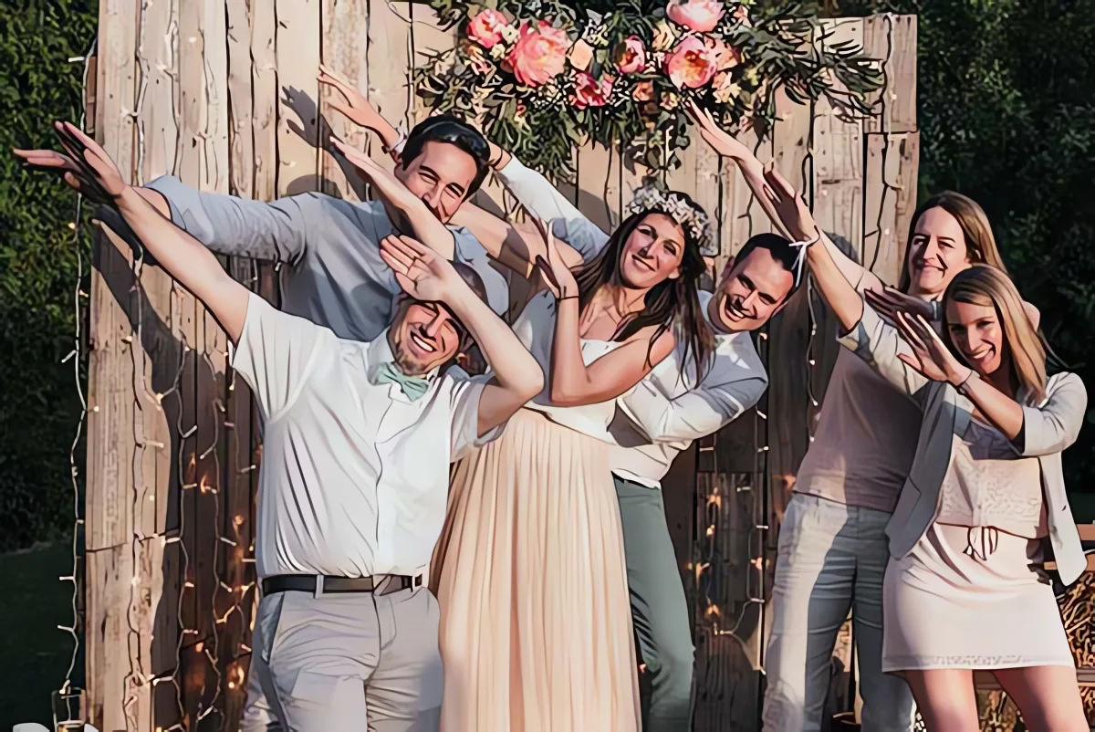 mariage cool champêtre petit prix