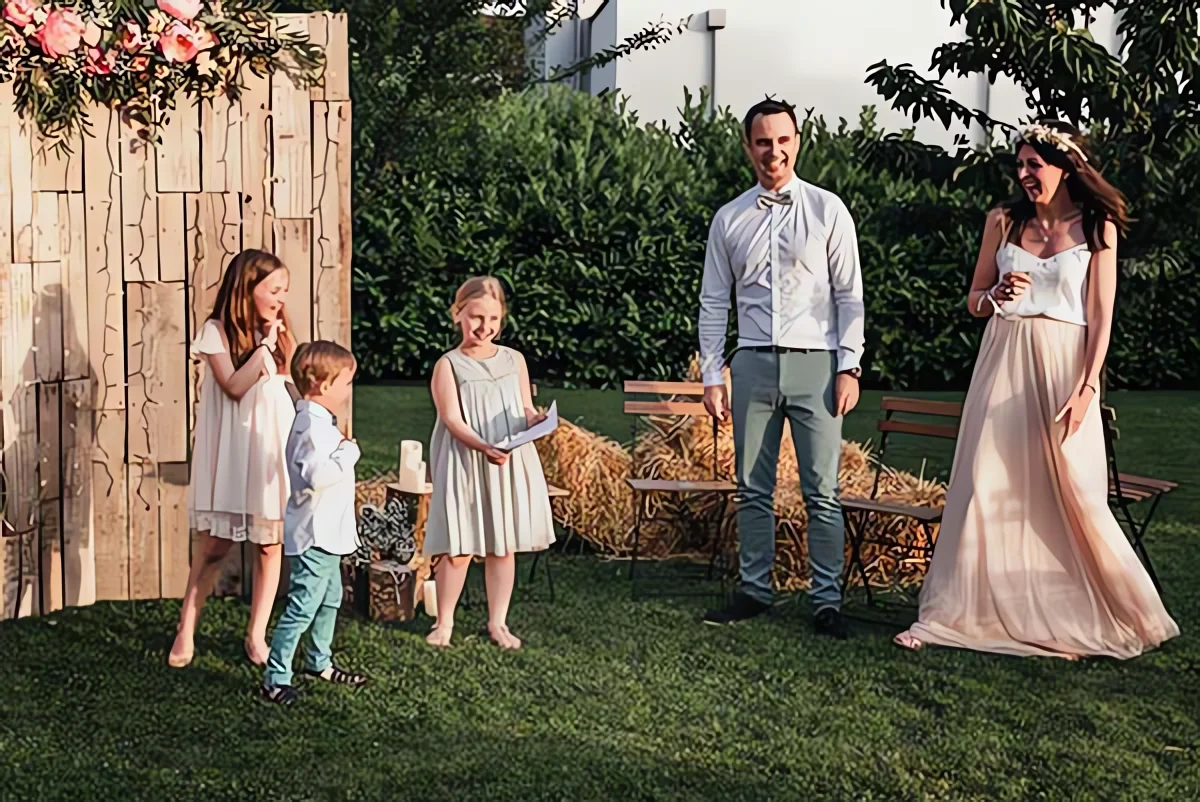 mariage cool champêtre petit prix