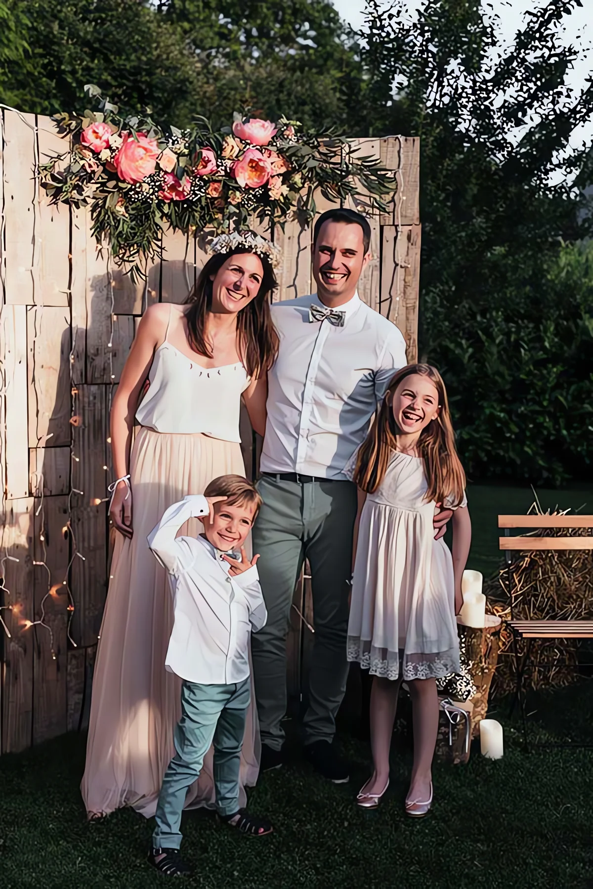 mariage cool champêtre petit prix