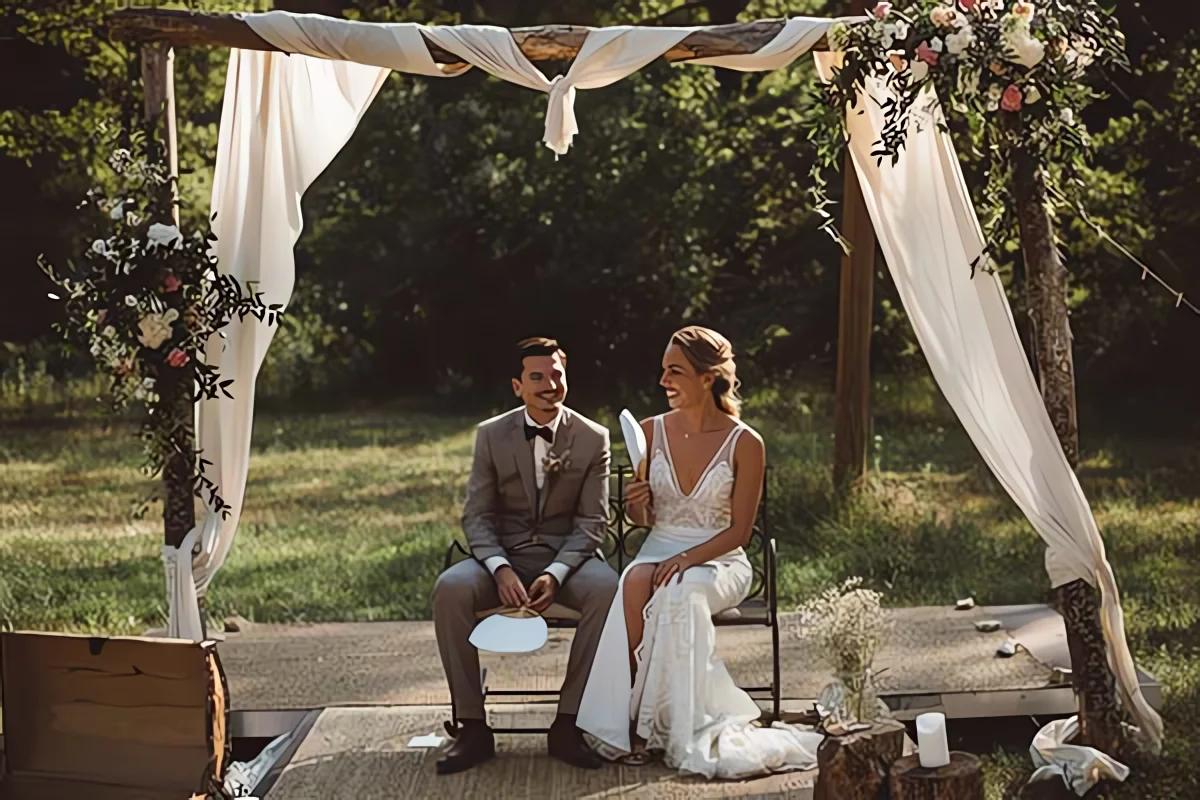 mariage intimiste champêtre Drome