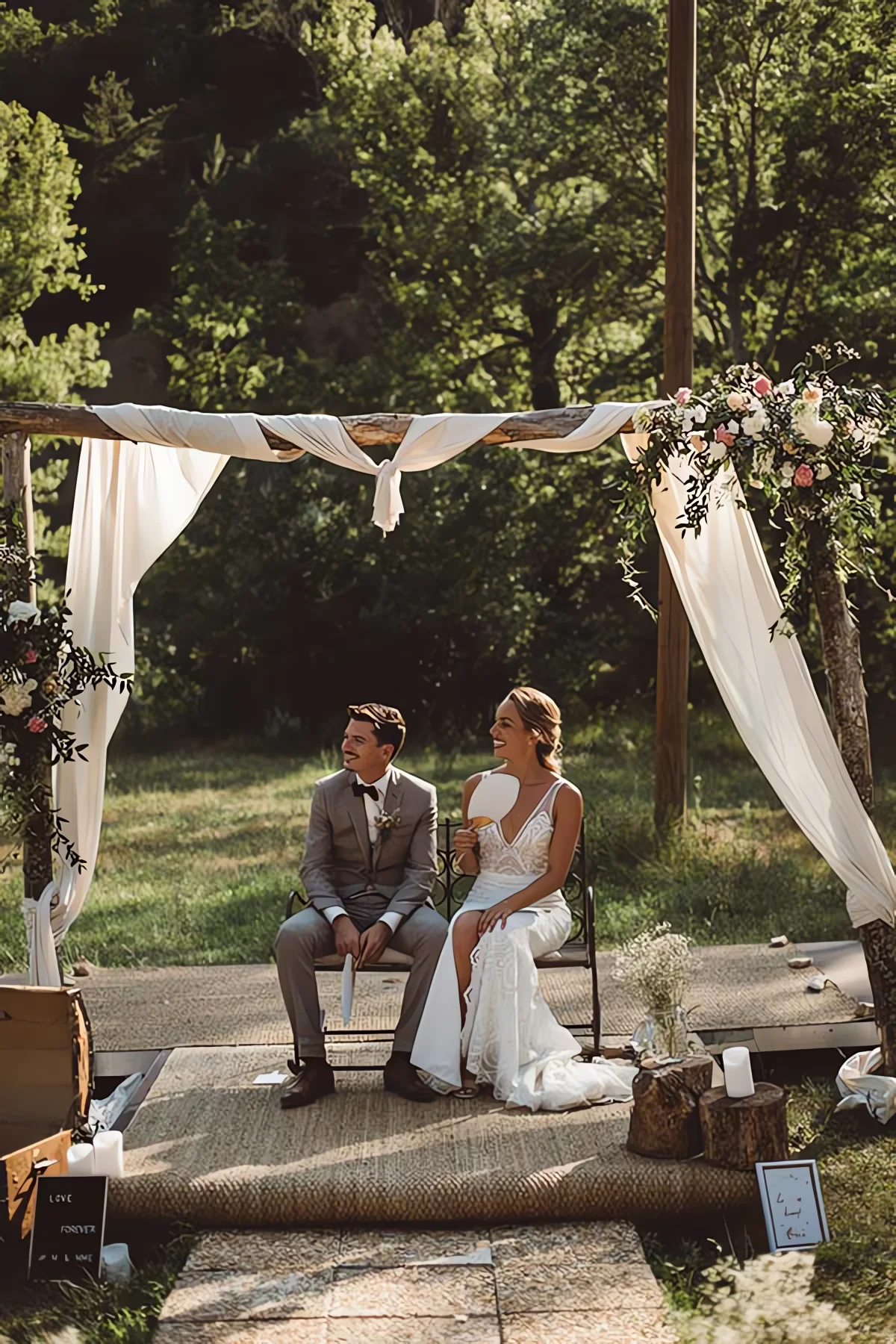 mariage intimiste champêtre Drome