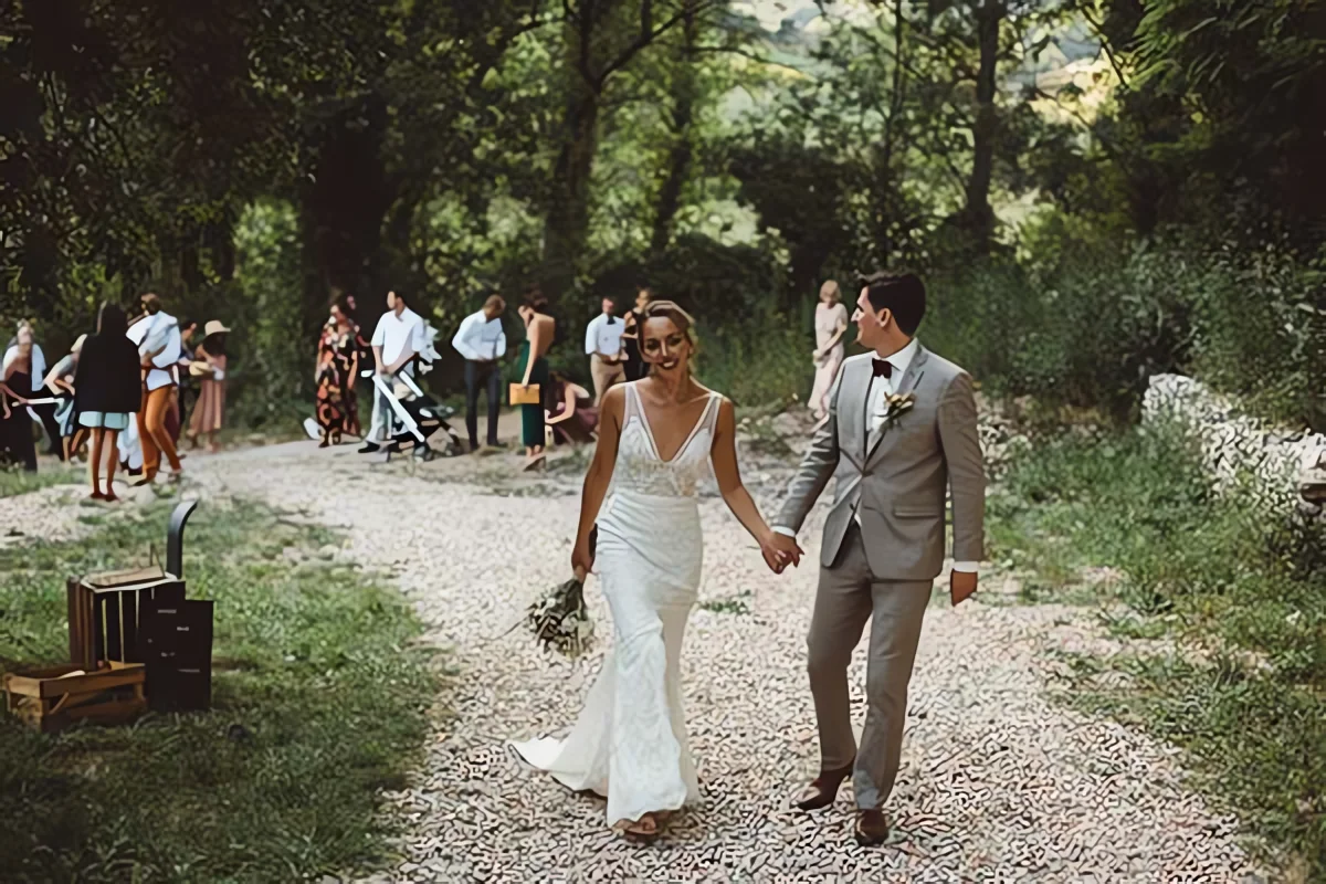 mariage intimiste champêtre Drome