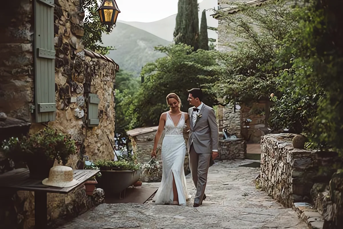 mariage intimiste champêtre Drome