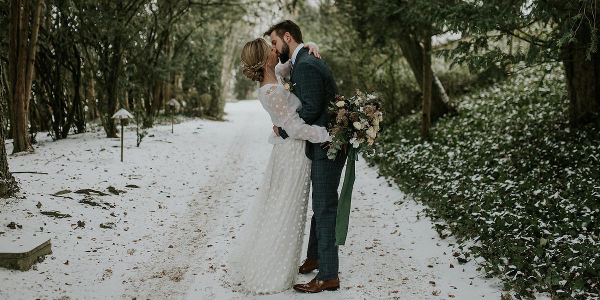 Mariage romantique & hivernal à Epernay