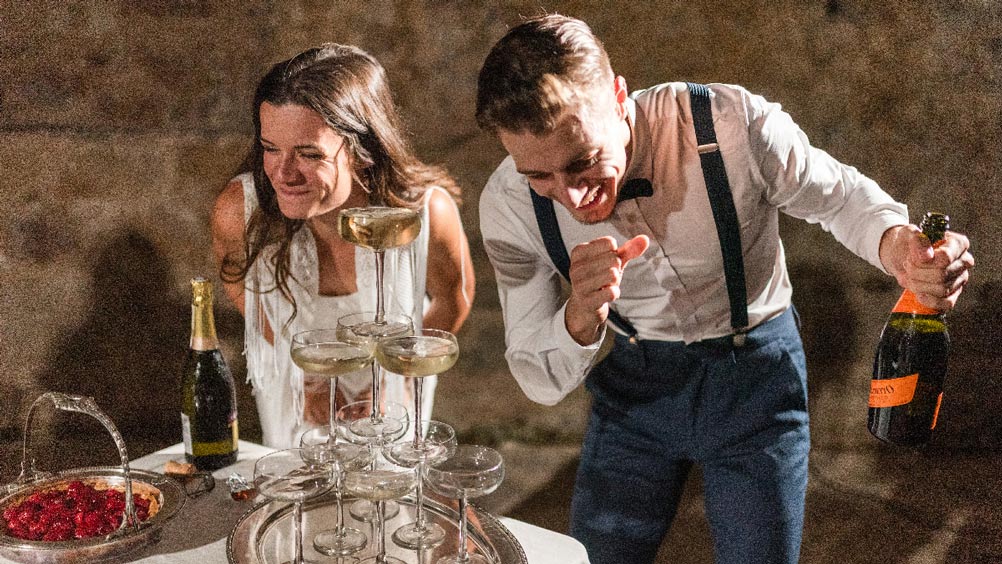 Un mariage simple et élégant