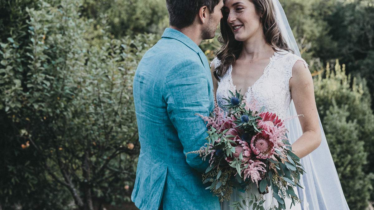 Eline & Hans : un mariage romantique chic en région PACA