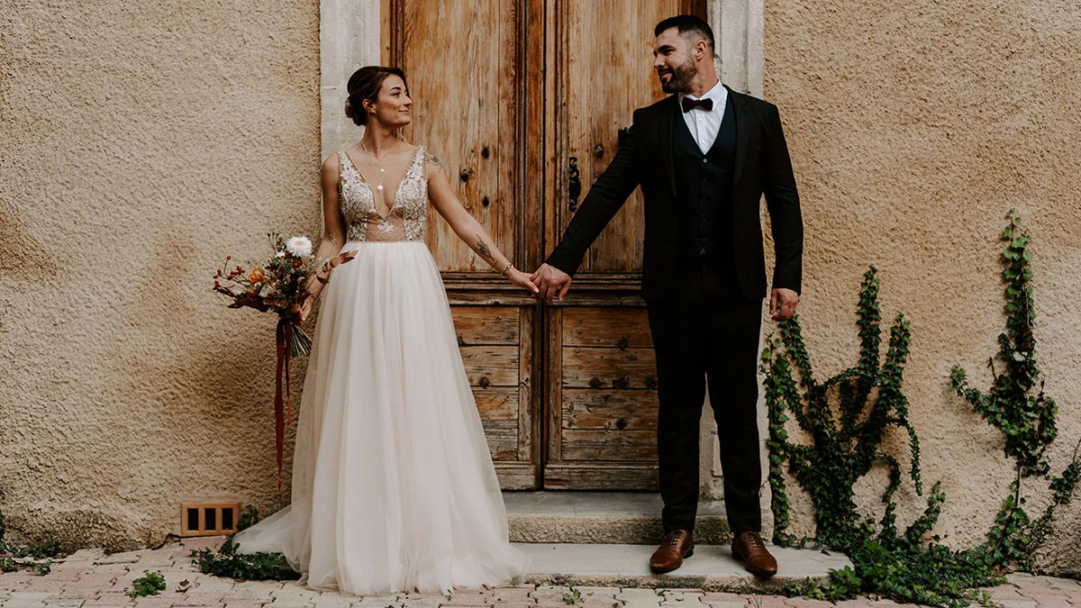 Inspiration pour un mariage bohème et vintage en automne