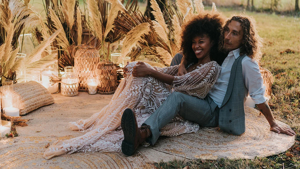 Idées pour un mariage naturel et intimiste en Gironde