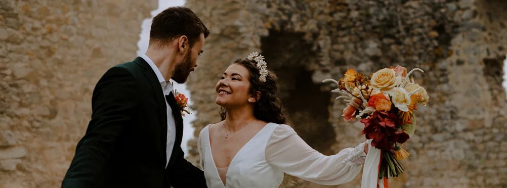 Un elopement au milieu des ruines