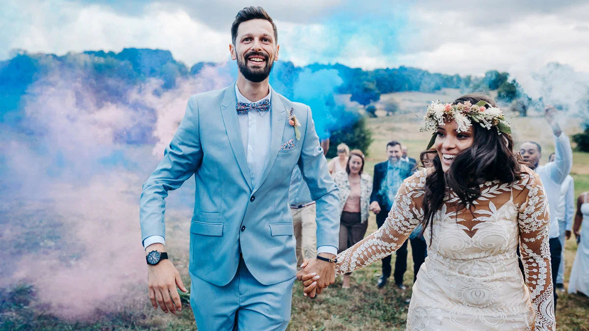 Prescillia et Florian, un mariage fleuri et romantique en Nouvelle-Aquitaine