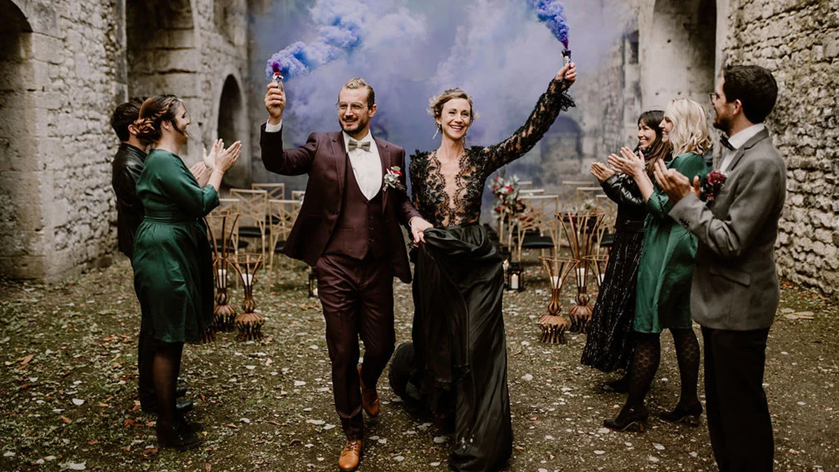 Idées pour un mariage d'automne et créatif en Normandie