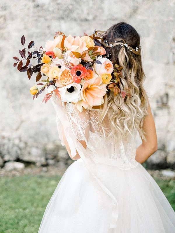 Inspirations mariage fleuri romantique