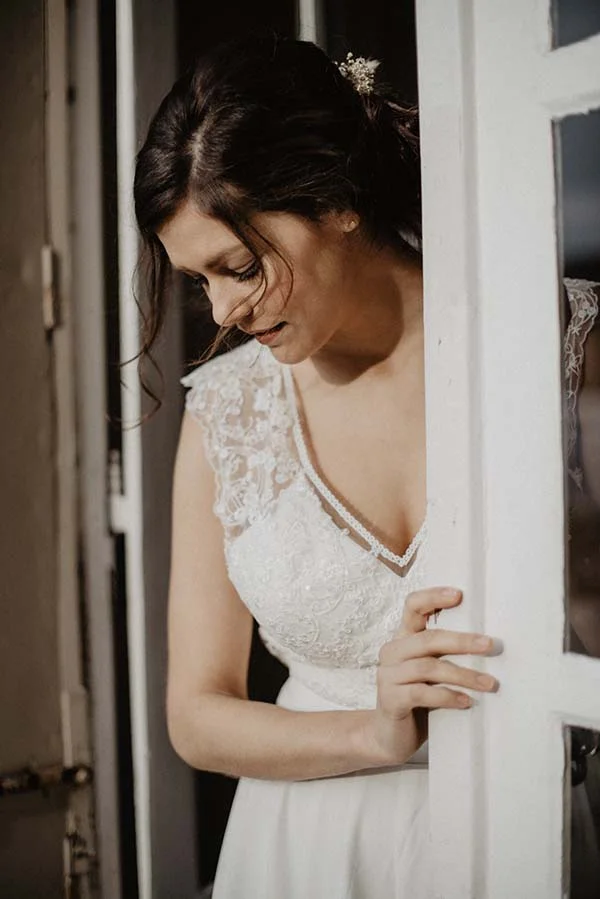 Idees robes mariée romantiques modernes