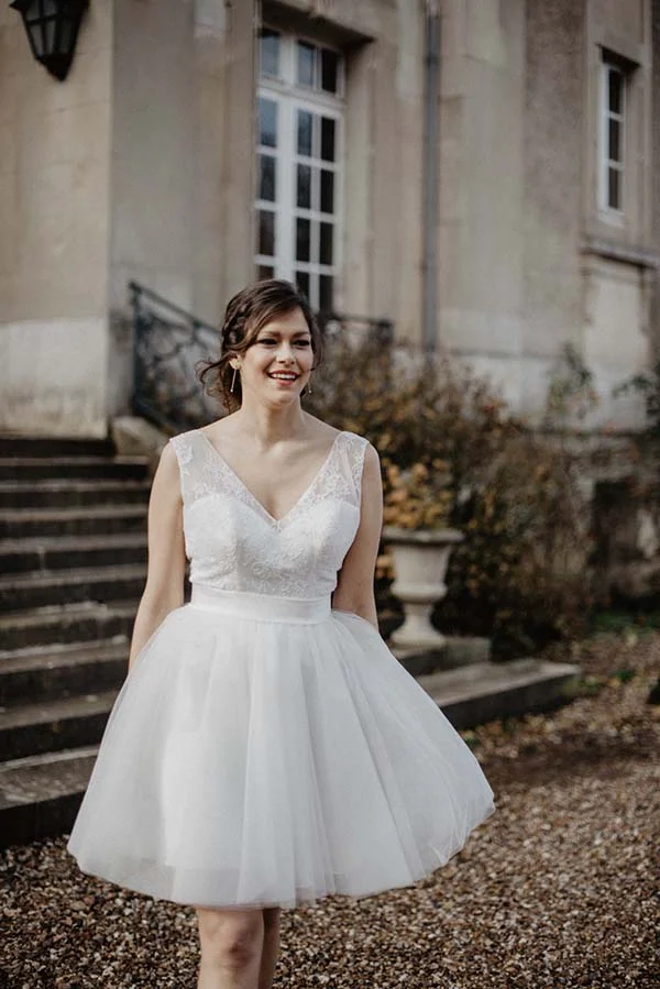 Idees robes mariée romantiques modernes