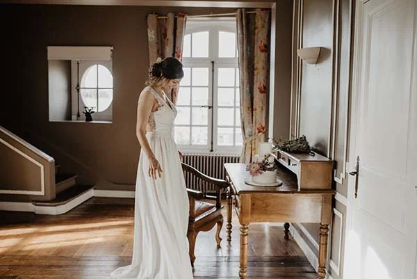 Idees robes mariée romantiques modernes