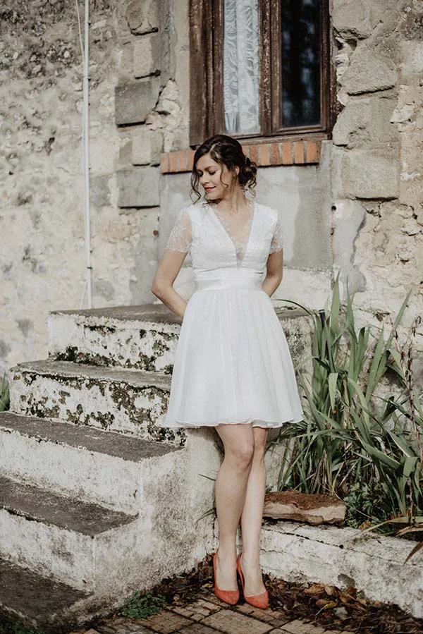 Idees robes mariée romantiques modernes