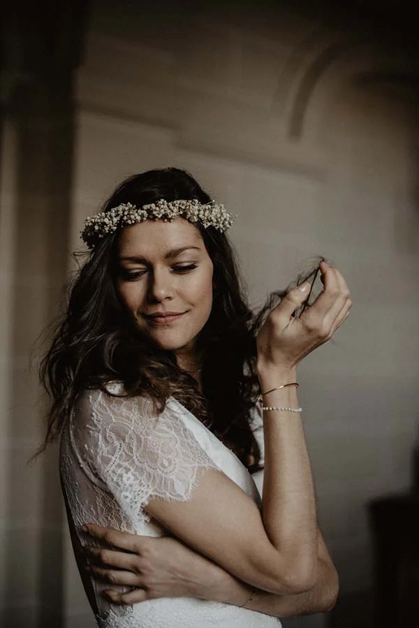 Idees robes mariée romantiques modernes