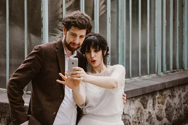 Inspirations mariage chic rétro Paris
