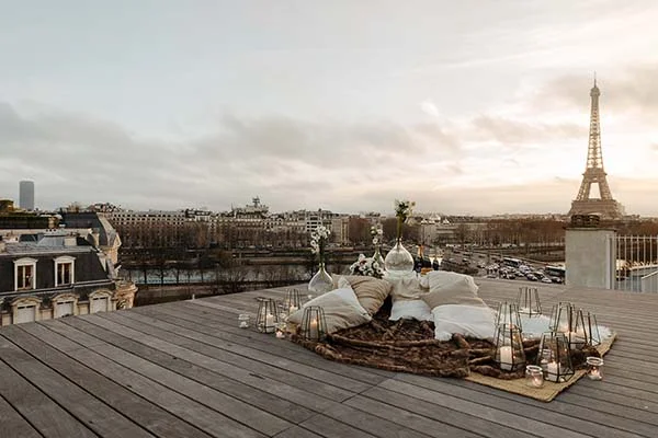 Inspirations mariage chic romantique Paris