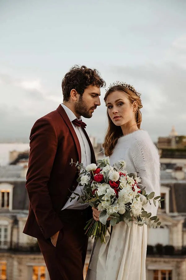 Inspirations mariage chic romantique Paris