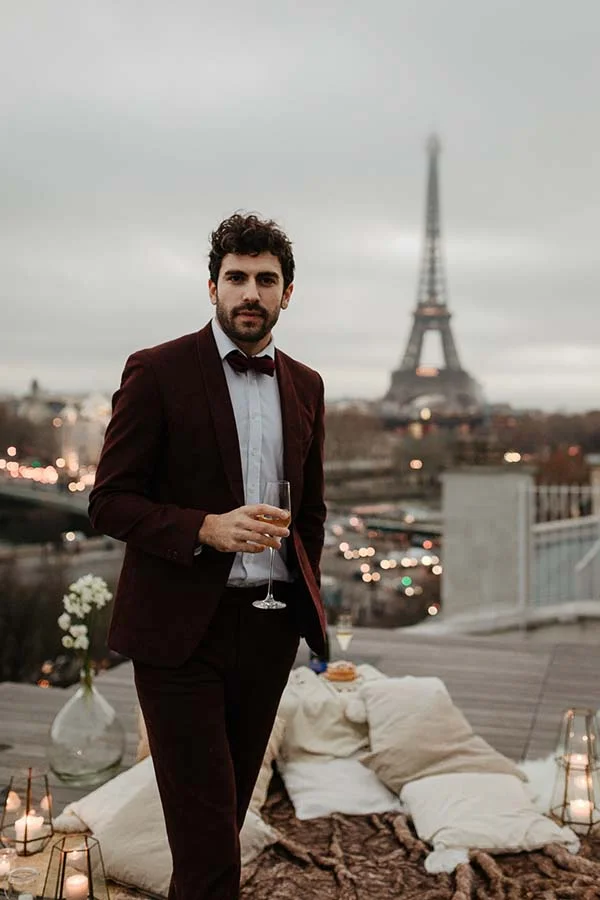 Inspirations mariage chic romantique Paris