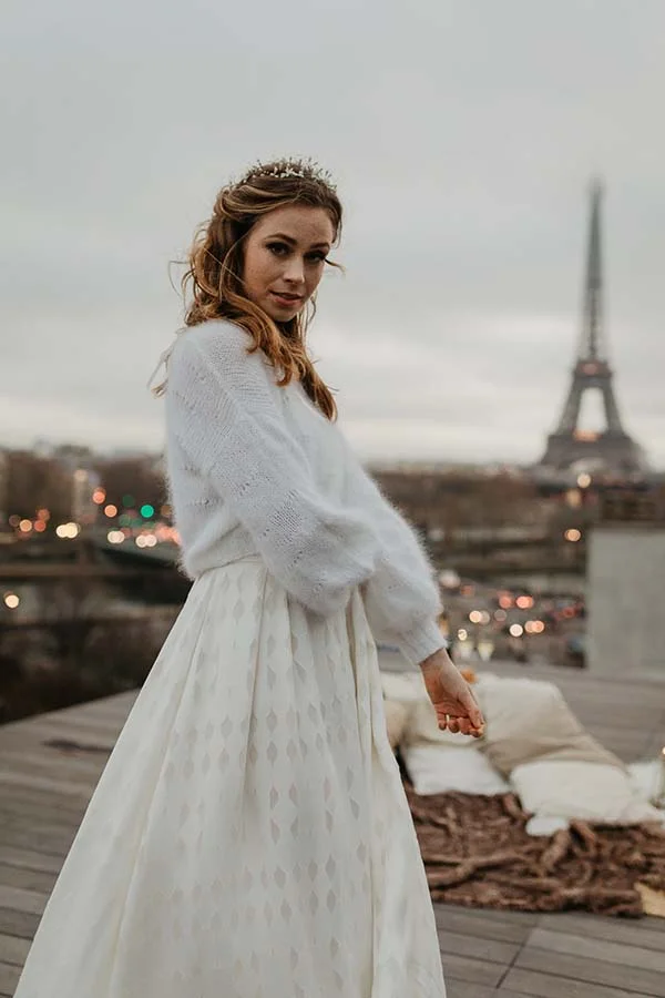 Inspirations mariage chic romantique Paris