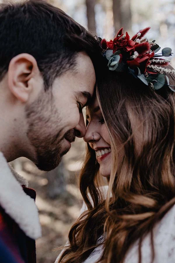 Idées mariage coloré forêt contes
