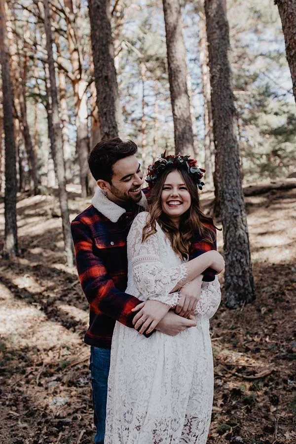 Idées mariage coloré forêt contes