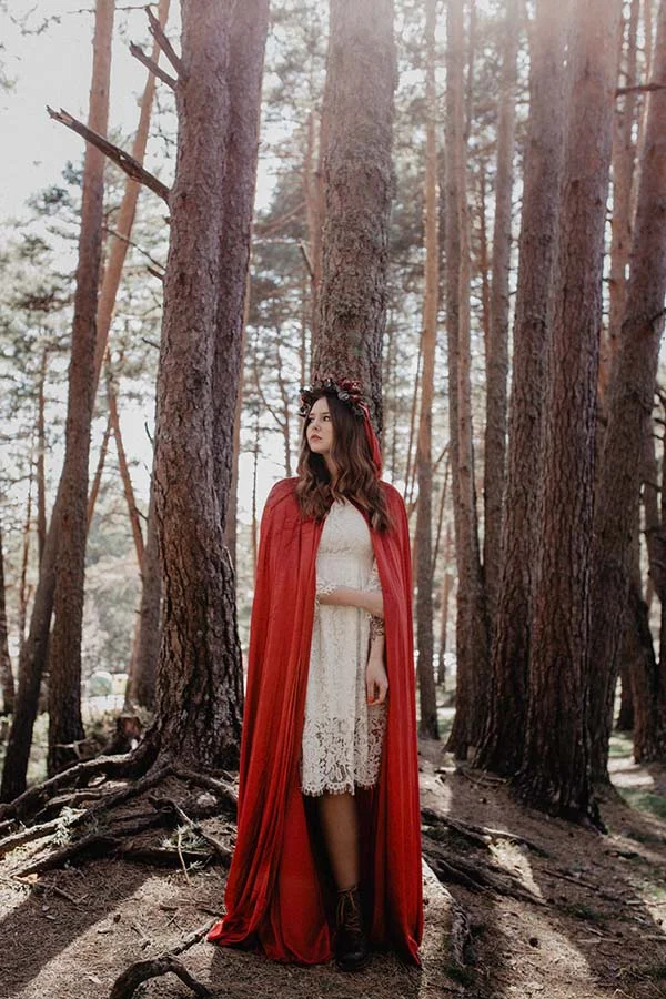 Idées mariage coloré forêt contes