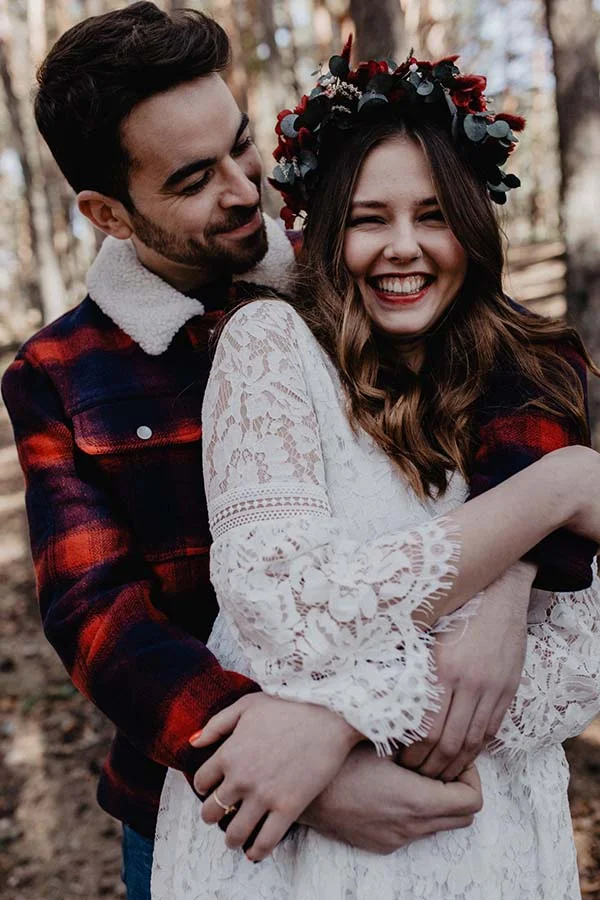 Idées mariage coloré forêt contes