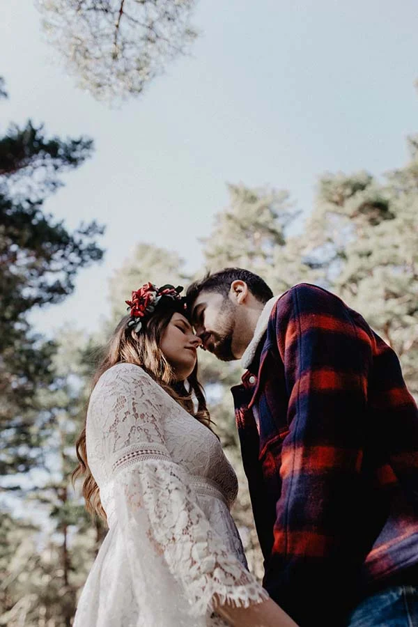 Idées mariage coloré forêt contes