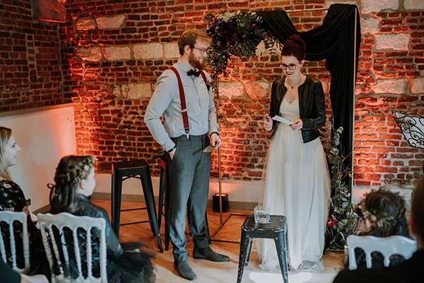 Inspirations mariage cool ultra rock