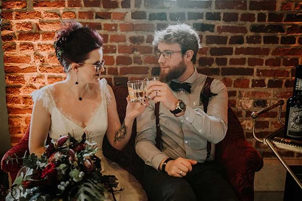 Inspirations mariage cool ultra rock