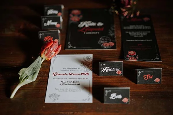 Inspirations mariage cool ultra rock