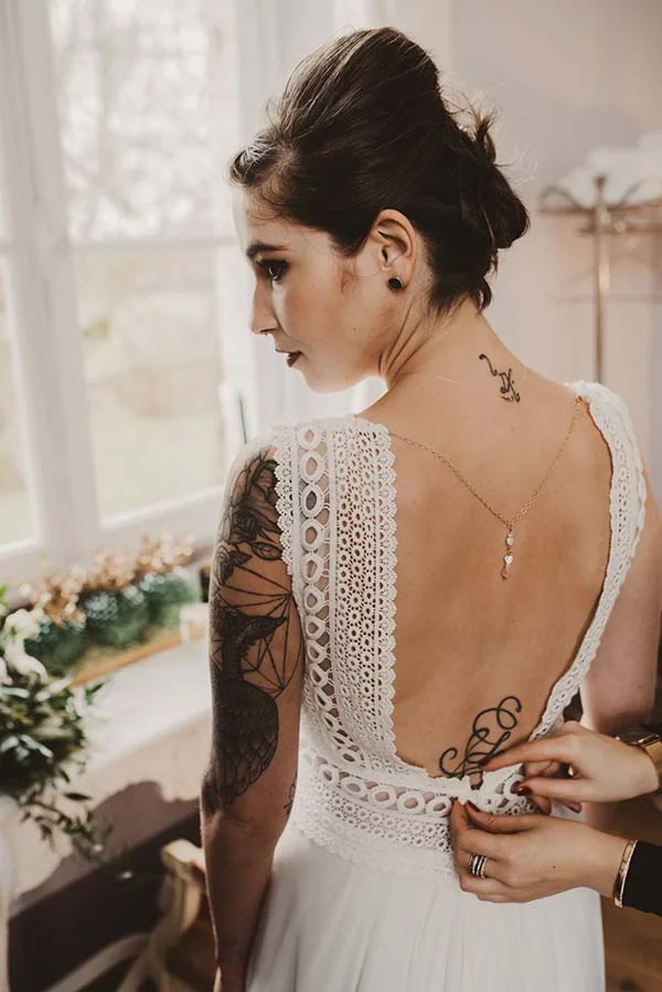 Inspirations pour mariage coloré chic vintage