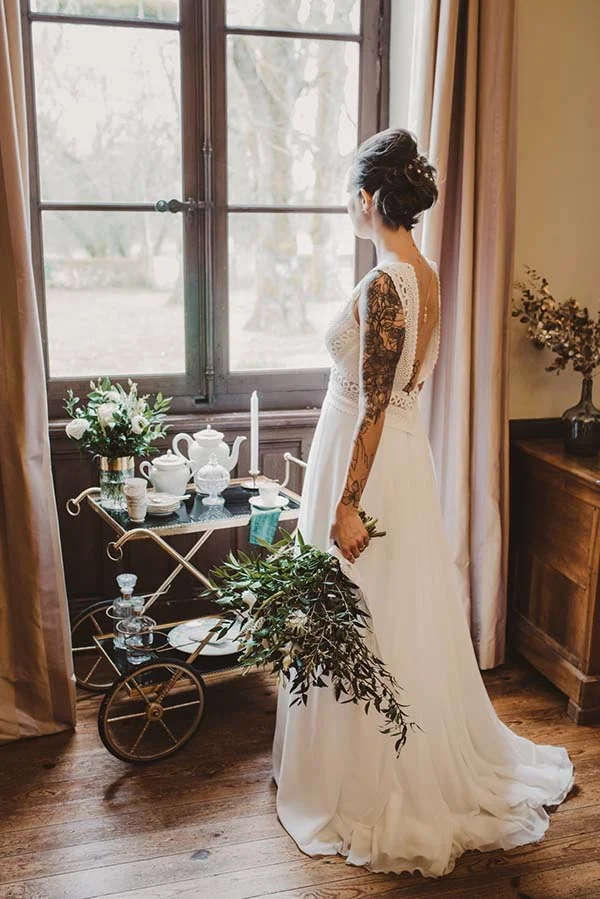 Inspirations pour mariage coloré chic vintage