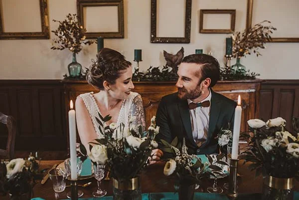 Inspirations pour mariage coloré chic vintage