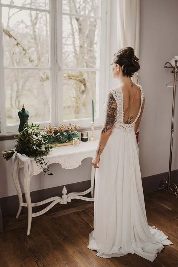 Inspirations pour mariage coloré chic vintage