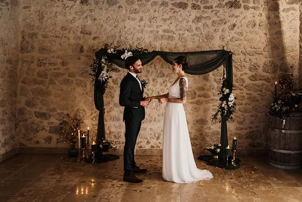 Inspirations pour mariage coloré chic vintage