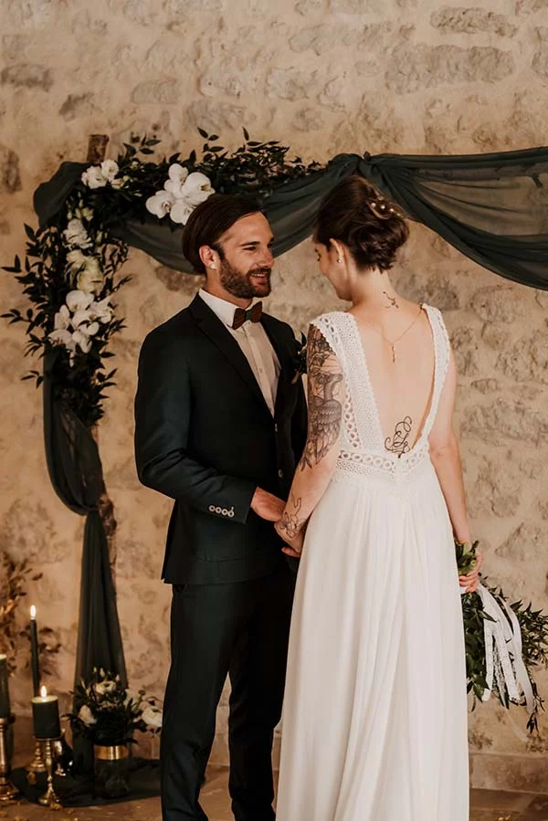 Inspirations pour mariage coloré chic vintage
